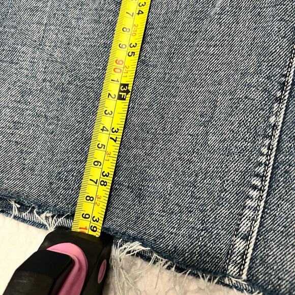 L'AGENCE Light Blue Straight Leg Jeans - Picture 11 of 12